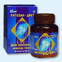 Хитозан-диет капсулы 300 мг, 90 шт - Увельский
